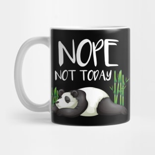 Cute & Funny Nope Not Today Lazy Panda SleepyCute & Funny Nope Not Today Lazy Panda SleepyAdorable Nope Not Today Lazy Panda Mug